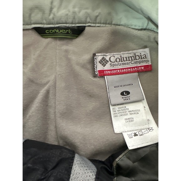 Mens Gray Insulated Snow Ski Pants BASE TRX Winter Sportswear - Picture 12 of 15